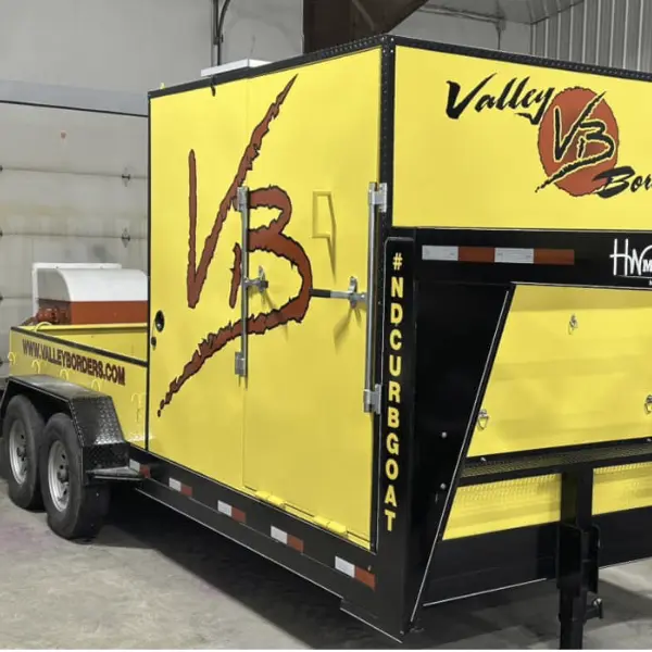 Extreme Gooseneck Curbing Trailer